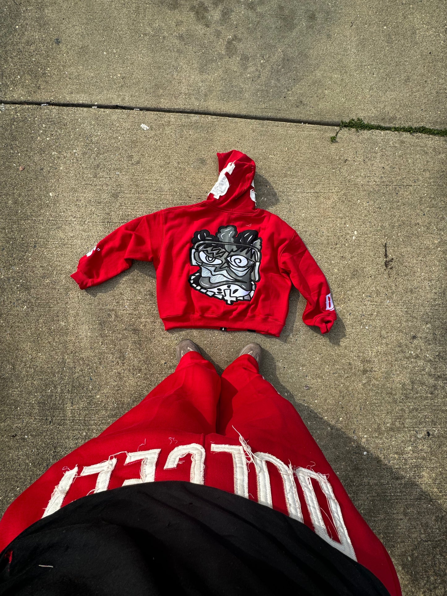 “VERMILION MON$TAR” SWEATSUIT V2