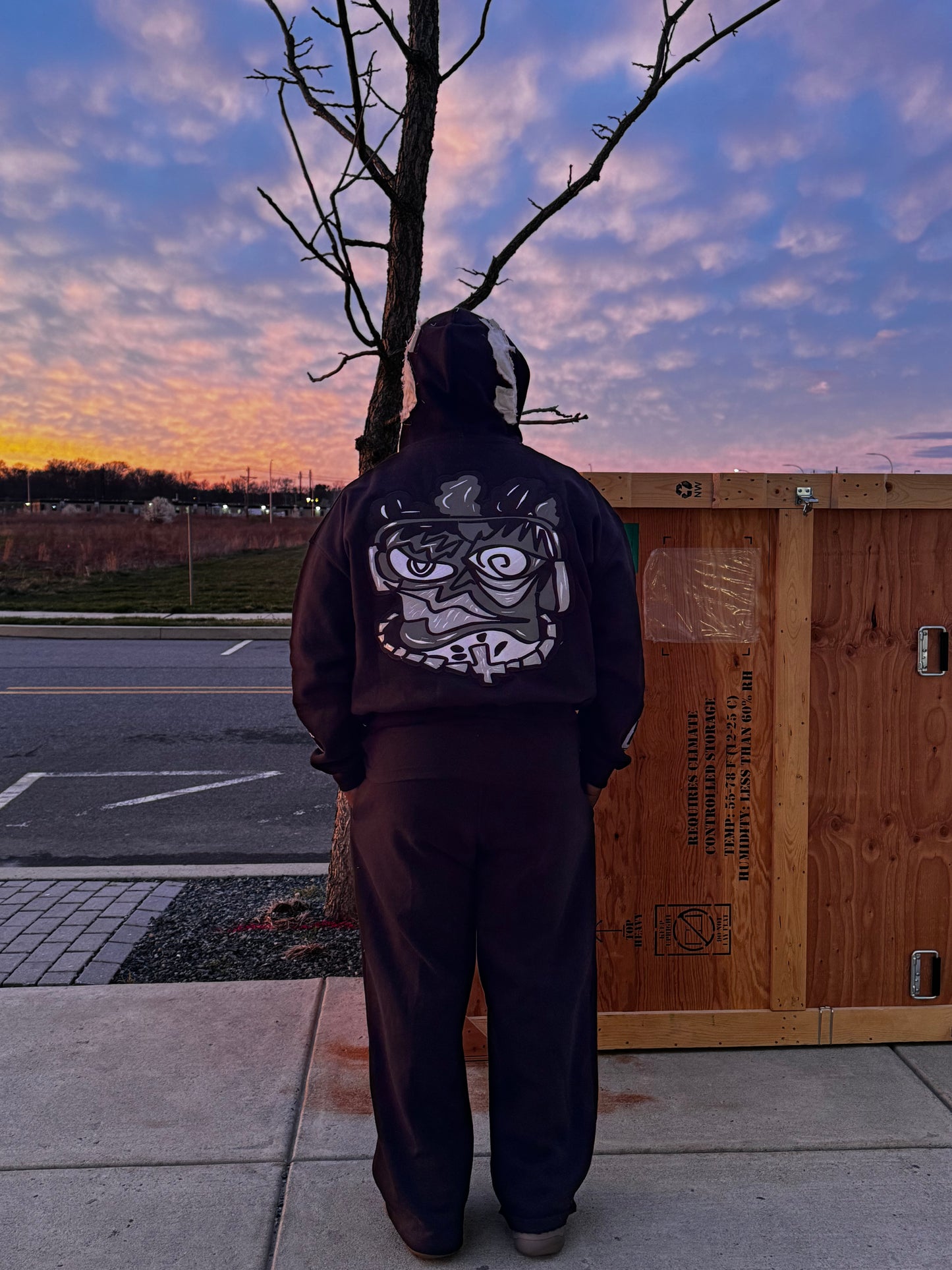 “CROW MON$TAR” SWEATSUIT V2