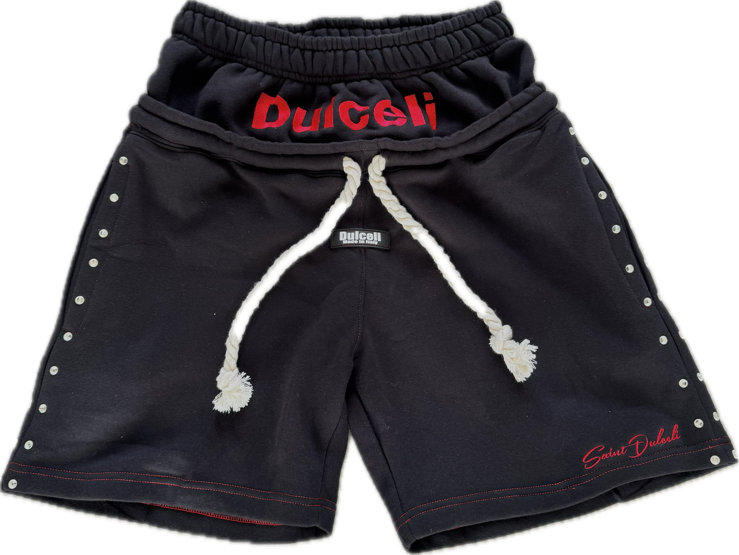 Calati “Red” Stitched Shorts