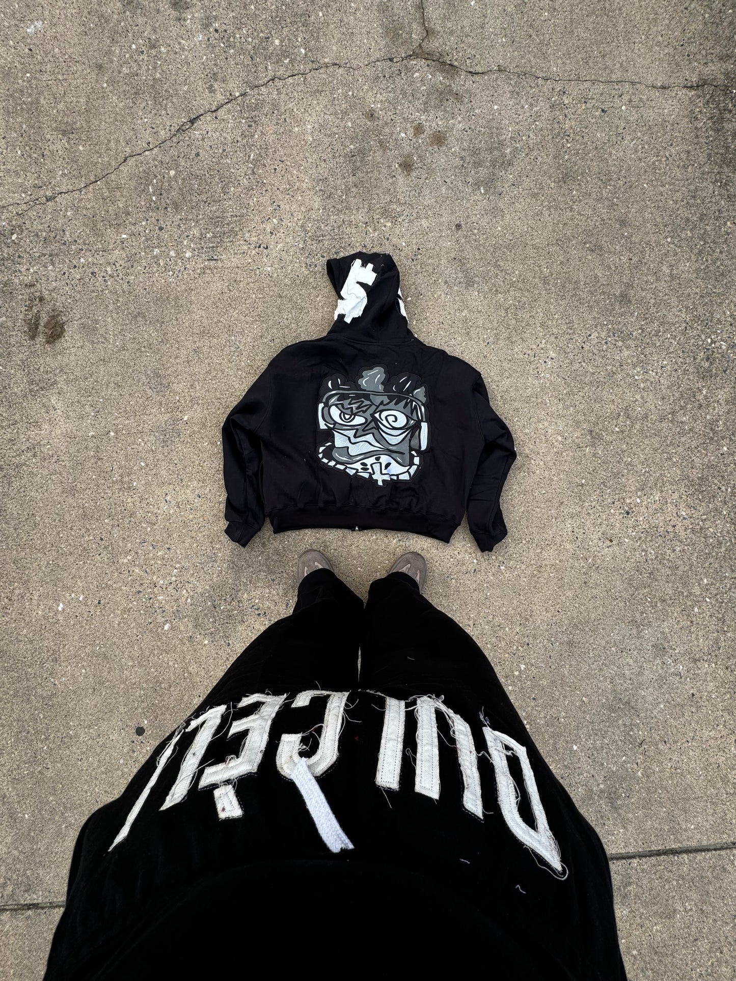 “CROW MON$TAR” SWEATSUIT V2