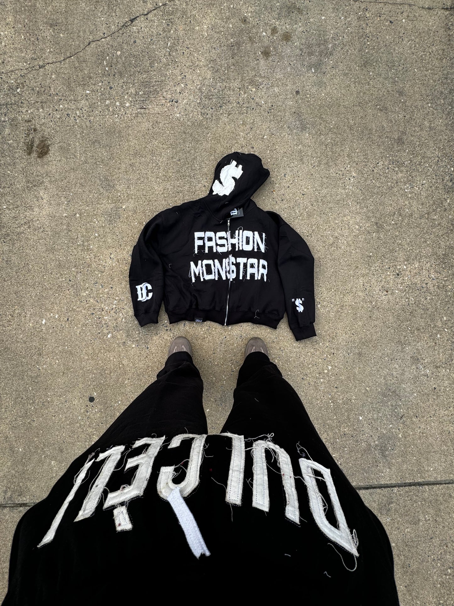 “CROW MON$TAR” SWEATSUIT V2