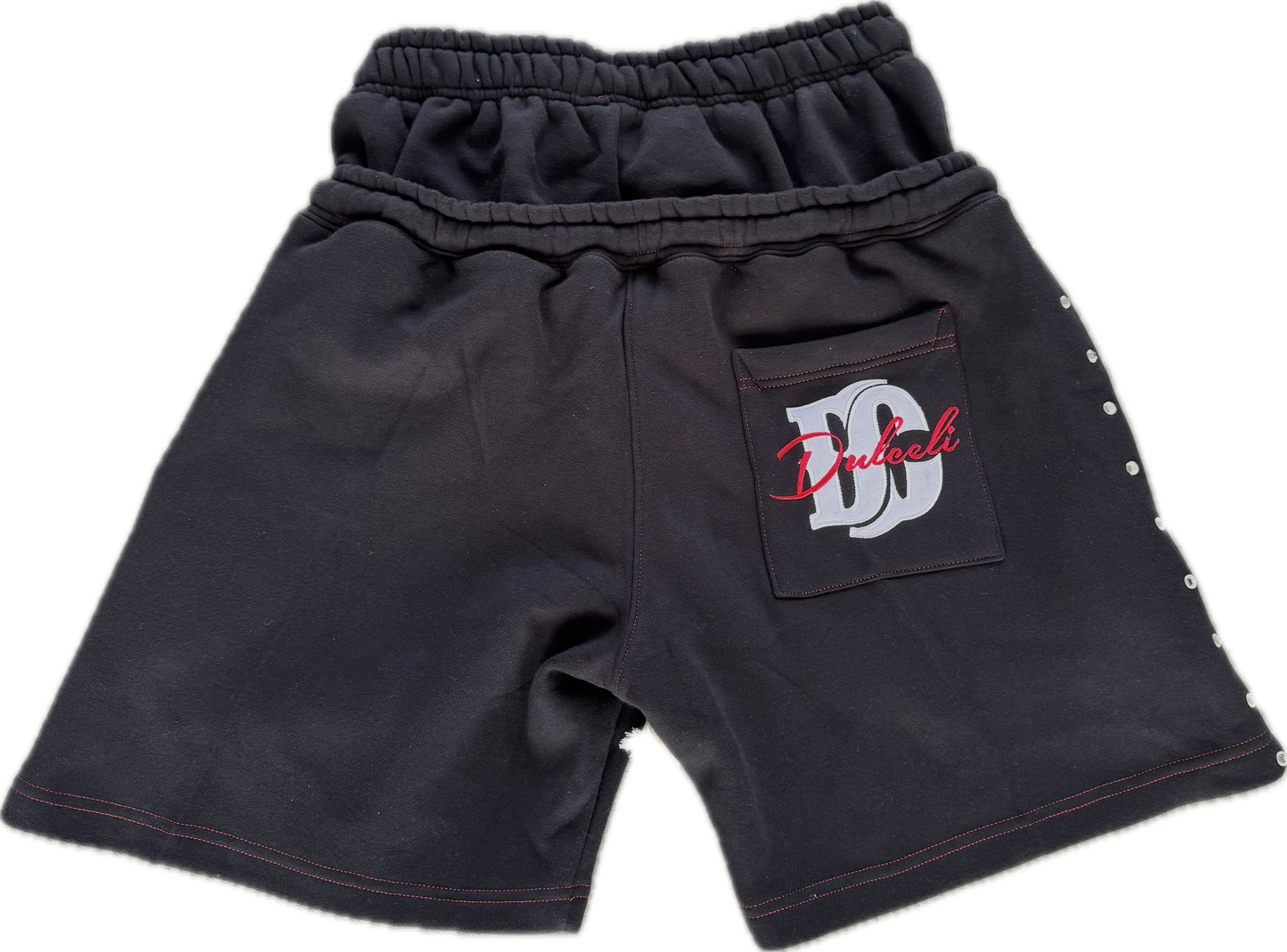 Calati “Red” Stitched Shorts