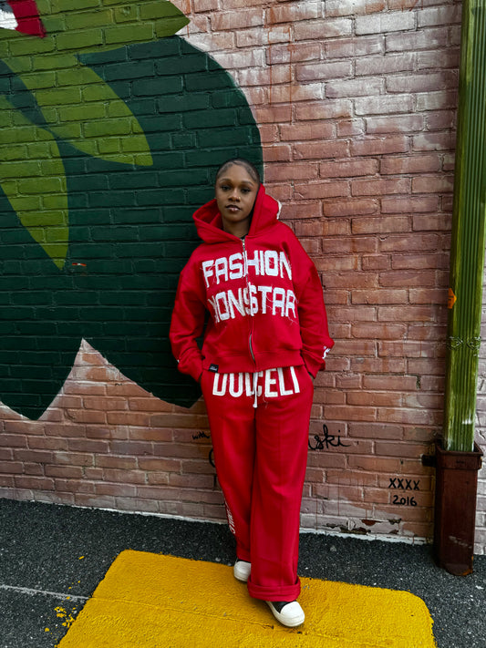 “VERMILION MON$TAR” SWEATSUIT V2