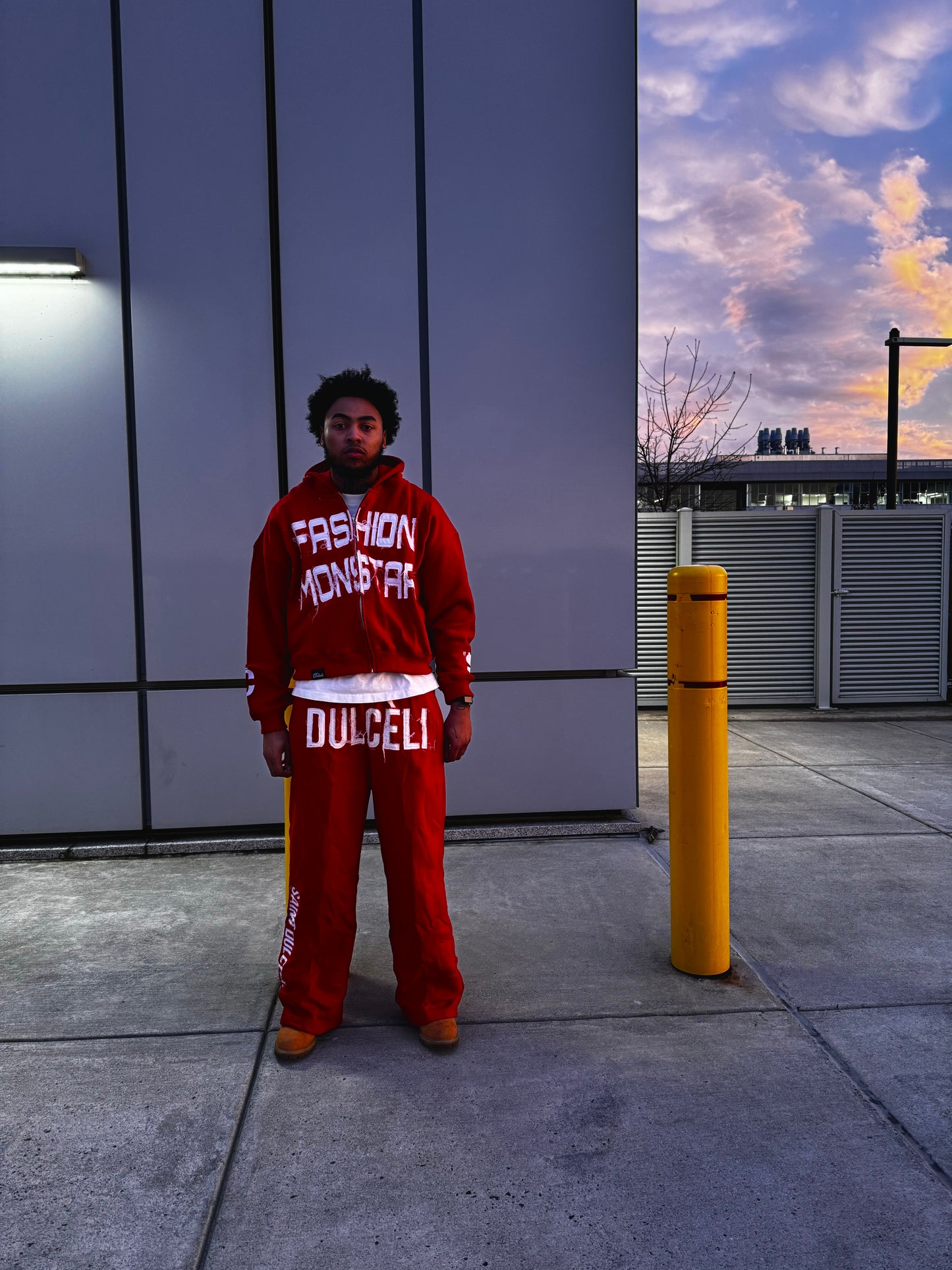 “VERMILION MON$TAR” SWEATSUIT V2